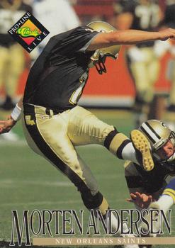 Morten Andersen New Orleans Saints 1994 Pro Line Live NFL #94
